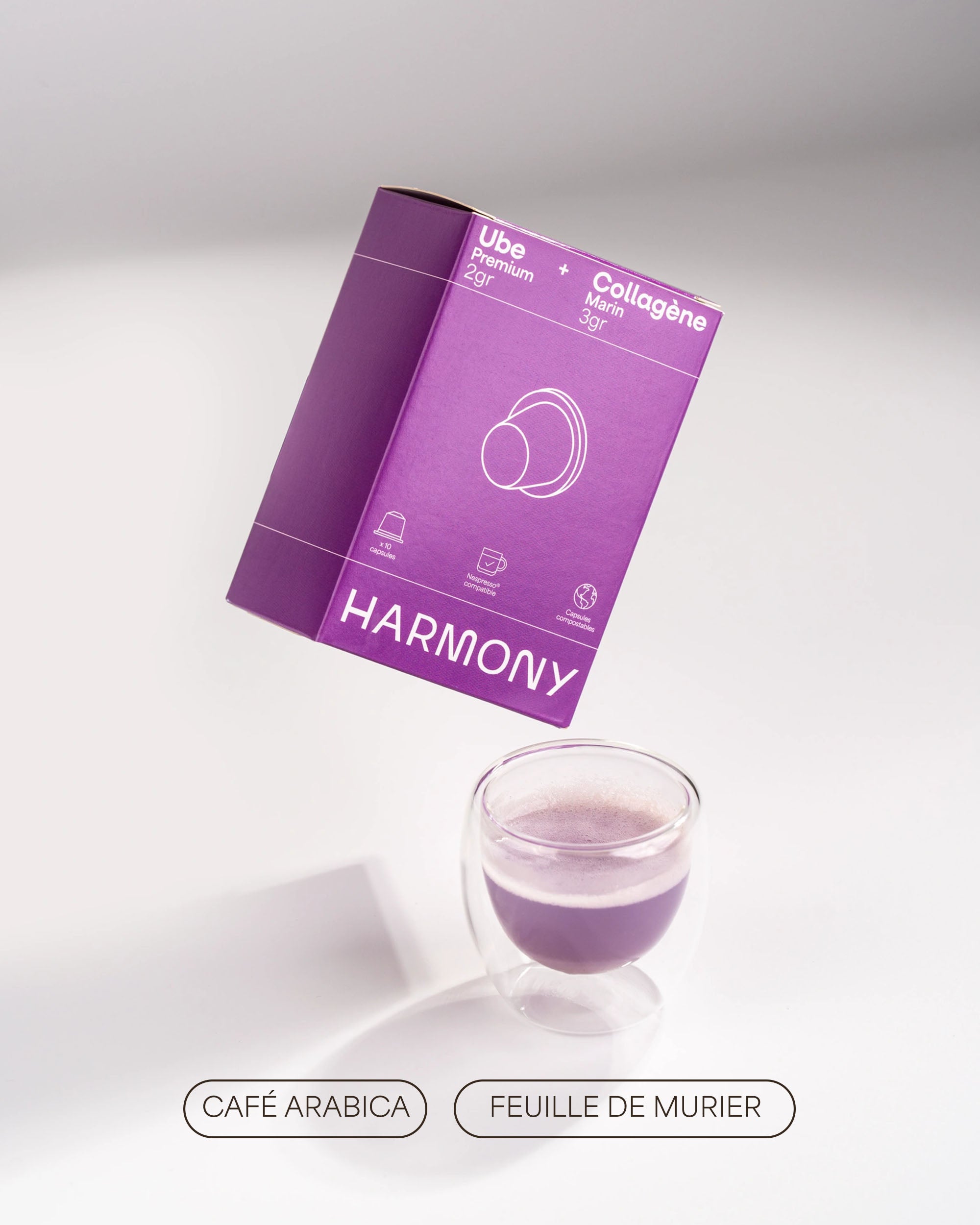 UBE COLLAGÈNE TYPE NESPRESSO® - VOTRE DOSE ANTI-ÂGE EN 30 SECONDES