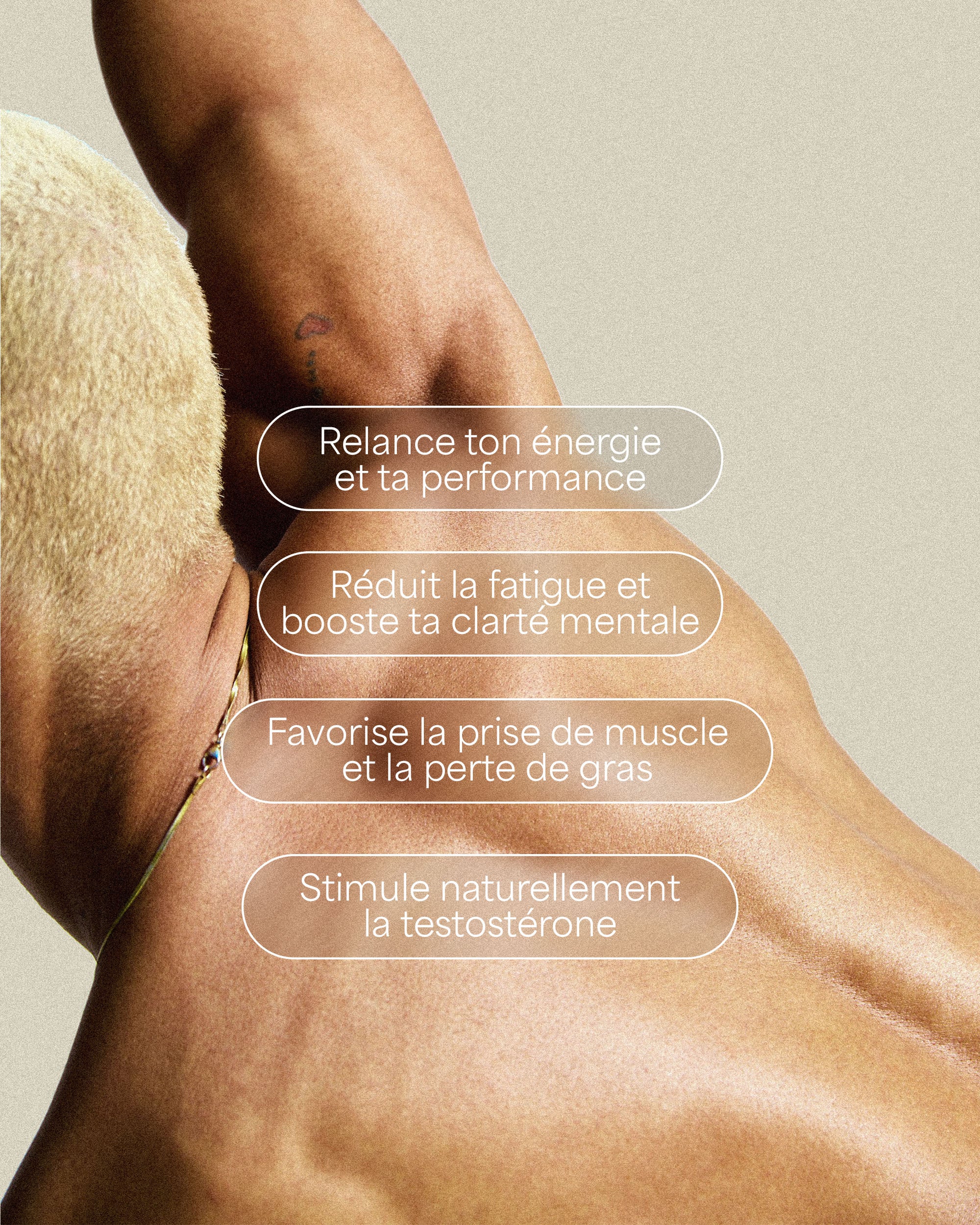 Soutien cognitif Harmony pour améliorer le focus et la concentration intense des hommes actifs et entrepreneurs.