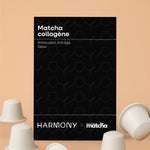 10 CAPSULES MATCHA + COLLAGENE Types Nespresso® - Peau, cheveux et ongles